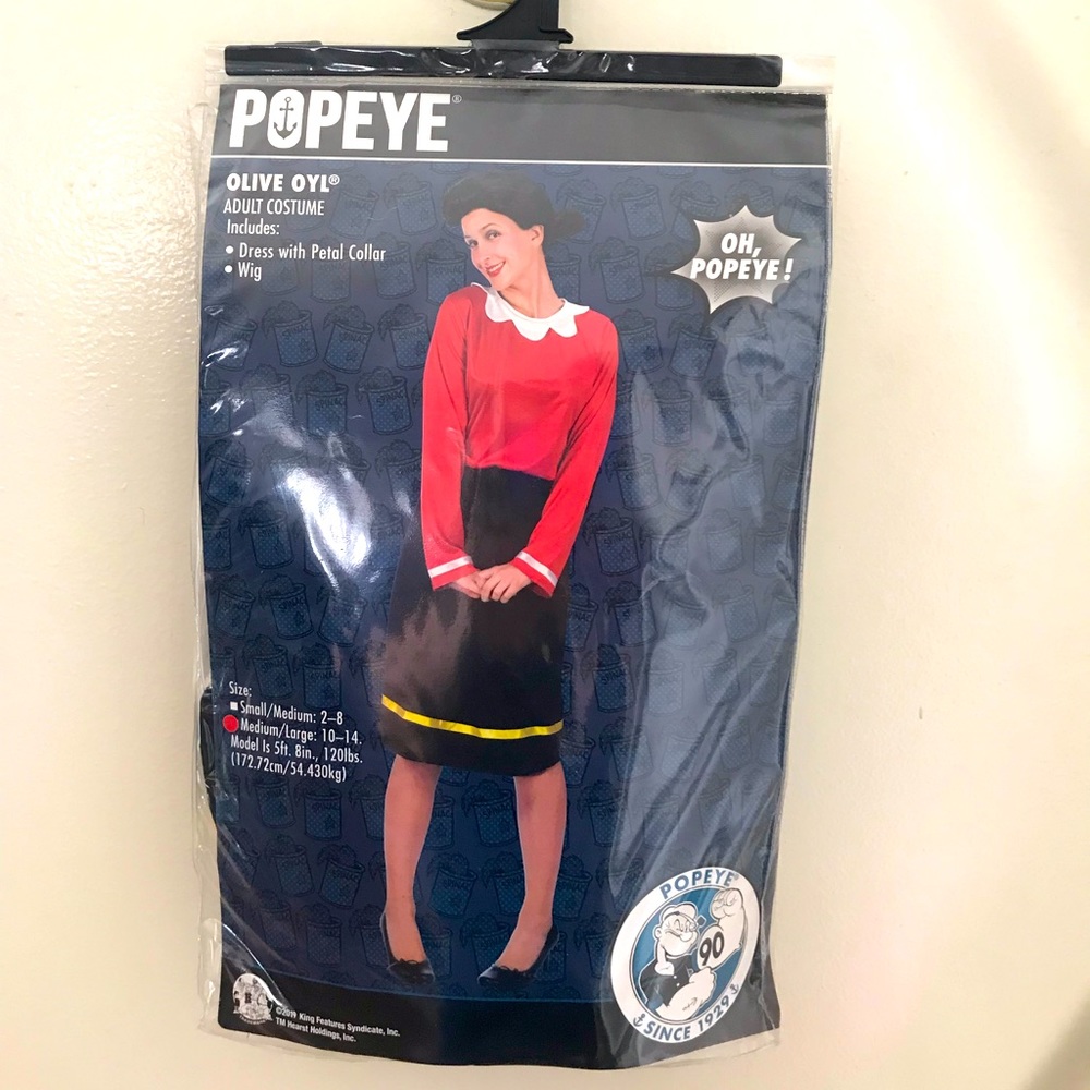 Olive Oyl Costume Dress